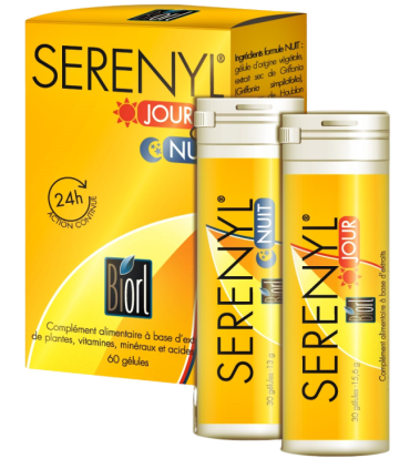SERENYL Jour & Nuit – Solution naturelle 24h/24 contre les acouphènes | Laboratoires BIORL