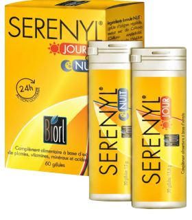 SERENYL Jour & Nuit – Solution naturelle 24h/24 contre les acouphènes | Laboratoires BIORL