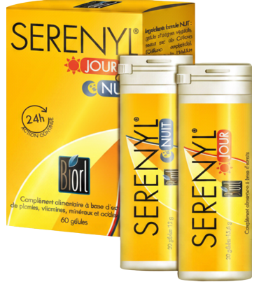 SERENYL Jour & Nuit – Solution naturelle 24h/24 contre les acouphènes | Laboratoires BIORL