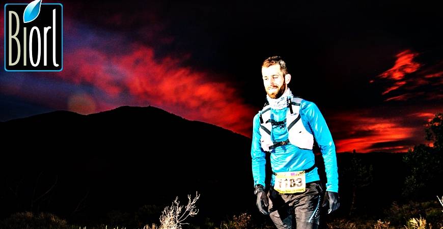 ULTRA TRAIL, BIORL sponsorise Kevin CAUX