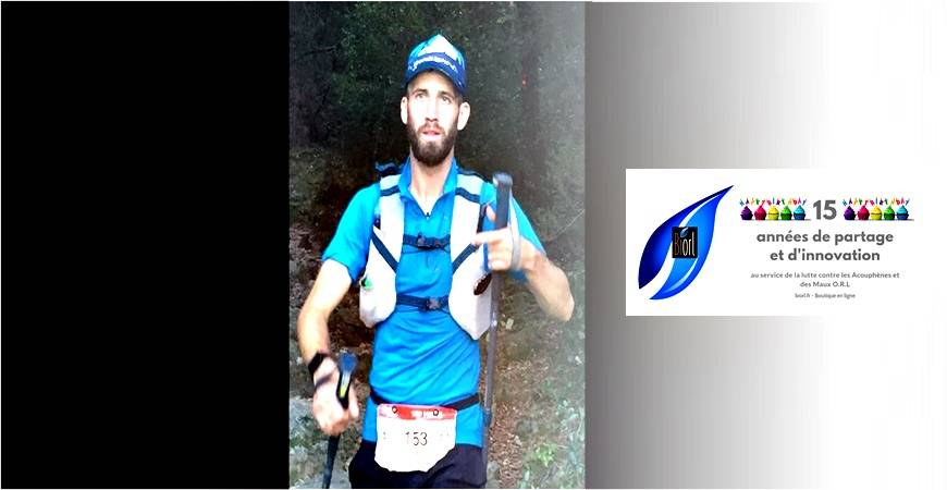 Kevin Caux, notre athlète BIORL... Finisher de l’ultra trail des 100 MILES SUD DE FRANCE.