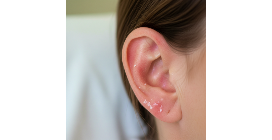 L’eczéma de l’oreille : pourquoi ça gratte, pourquoi ça revient, et comment enfin l’apaiser